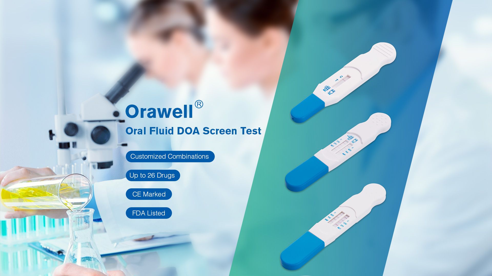 Orawell Oral Fluid DOA Screen Test