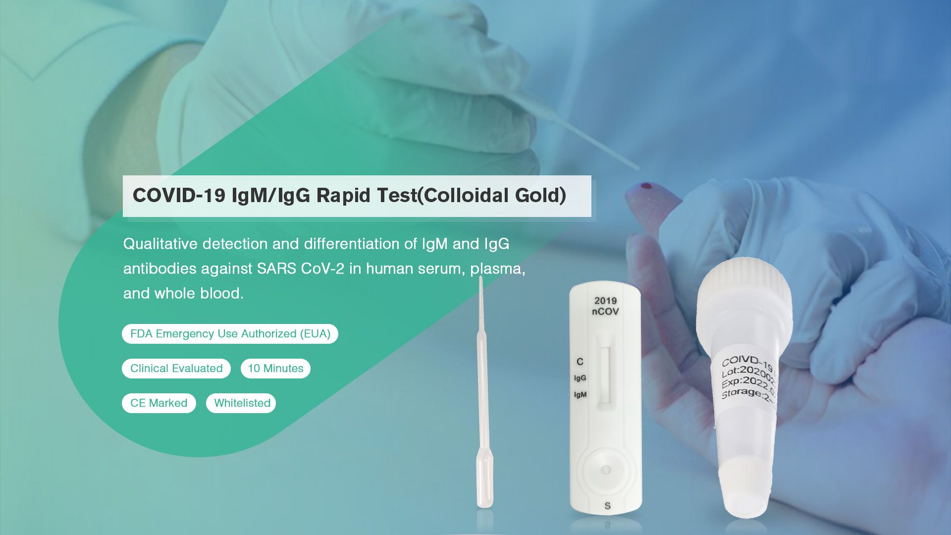 COVID-19 IGM/IGG Rapid Test